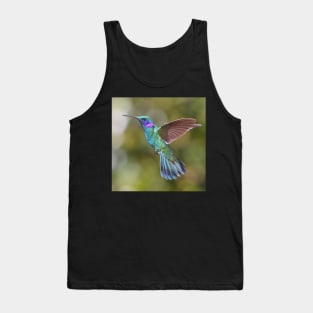 Green Violetear Hummingbird Tank Top